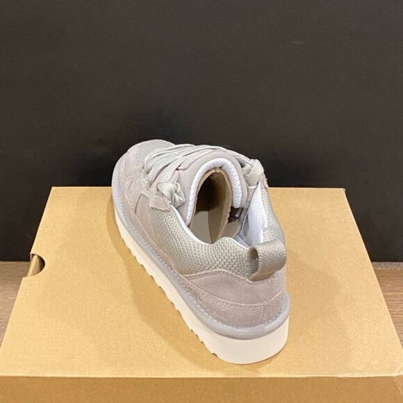 UGG Women's Lowmel Campfire Grey Sneakers Flats Shoes New - Picture 3 of 4
